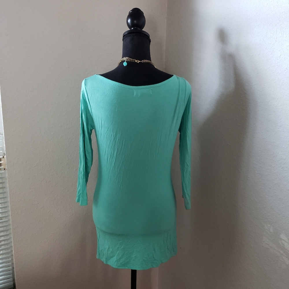 New Ladies 3/4 Sleeve Chic Tee - Picture 7 of 11